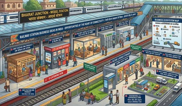 Railway Station Business Ideas in India 