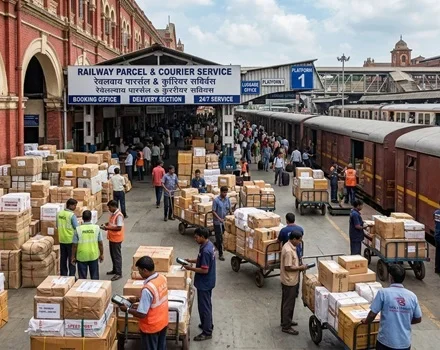 Railway Station Parcel & Courier Business