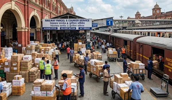 Railway Station Parcel & Courier Business