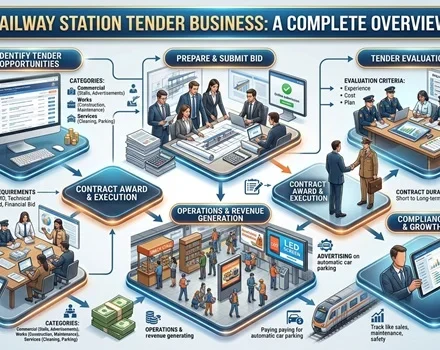 Railway Station Tender Business