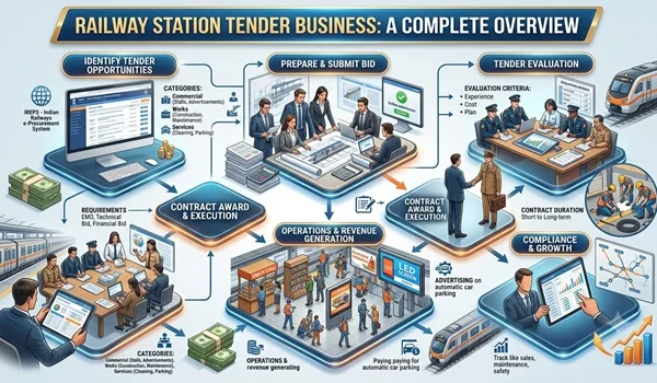 Railway Station Tender Business