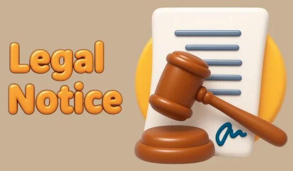 Legal Notice in India